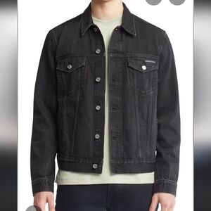 Calvin klein Mens black Jean Jacket